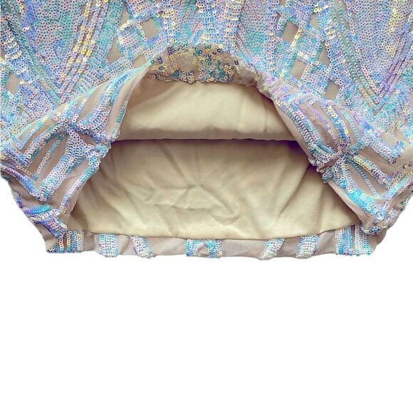 NWT VELVI Milan Mini Sequin Dress Size Medium - Picture 8 of 9